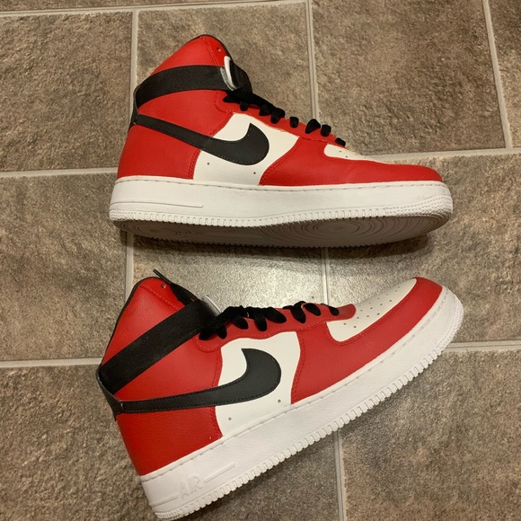 Nike Air Force High 07 Custom Chicago Colorway